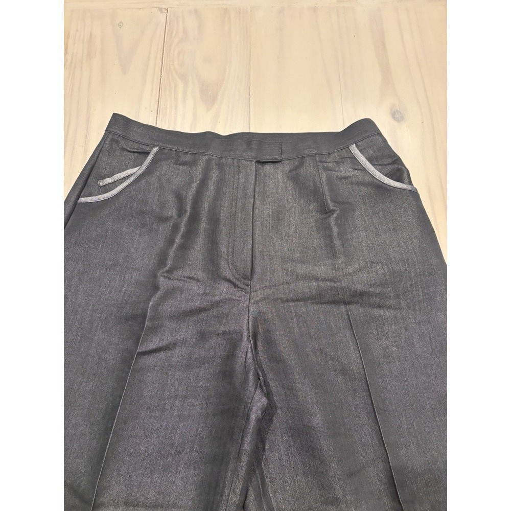 Classics by Jantzen Womens Plus 16 Black High Rise Pants Business Casual Poly‎